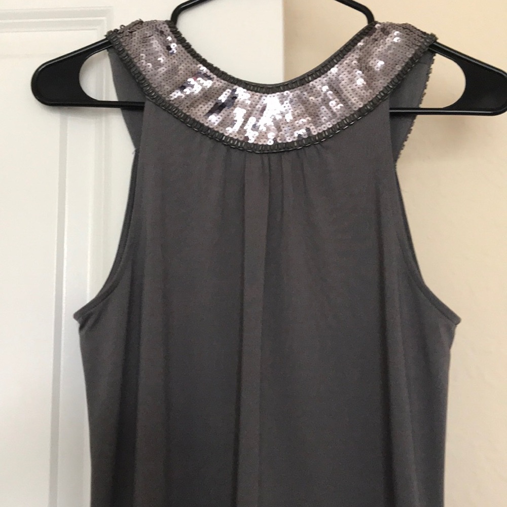 Grey Steel GUESS embellish dress - never worn - Picture 3 of 5